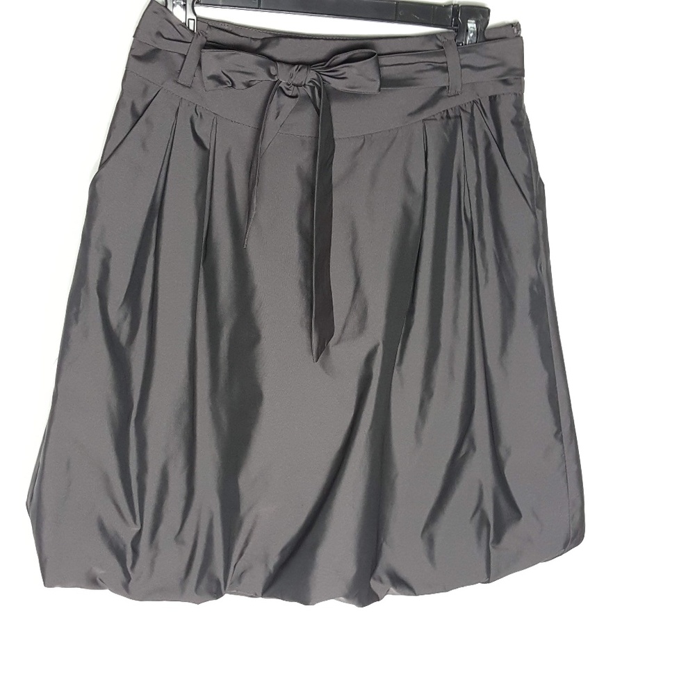 Banana Republic Gray Bubble Skirt